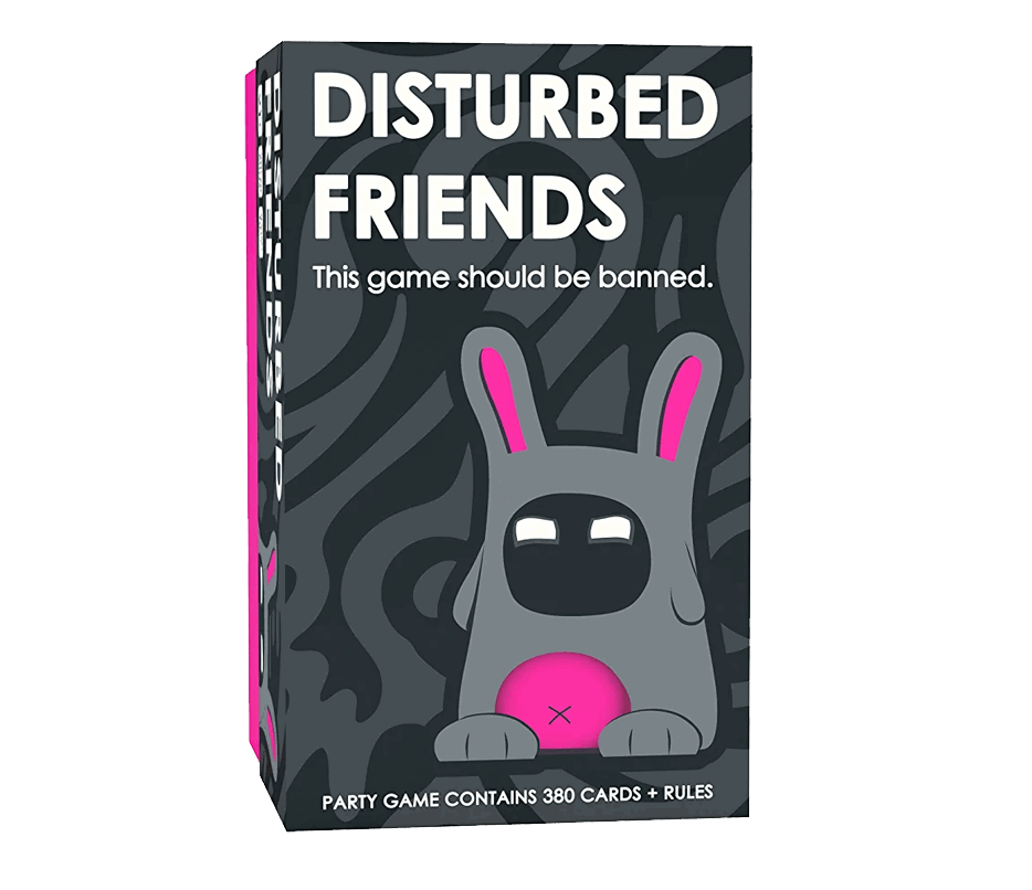 Disturbed Friends - This party game should be banned. - Card Games - Bargain Stock Disturbed Friends - This party game should be banned. - Card Games - Bargain Stock